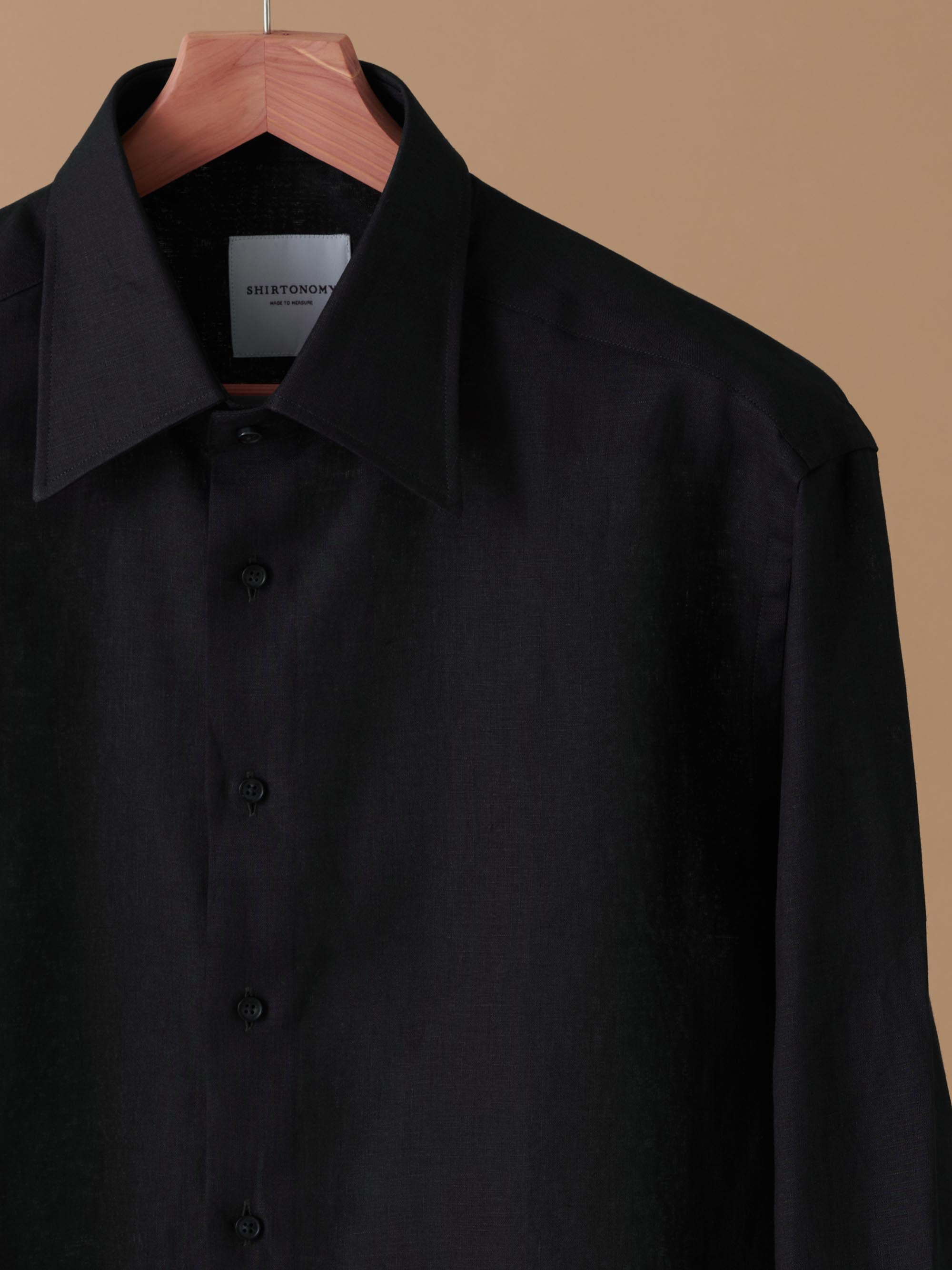 Black linen