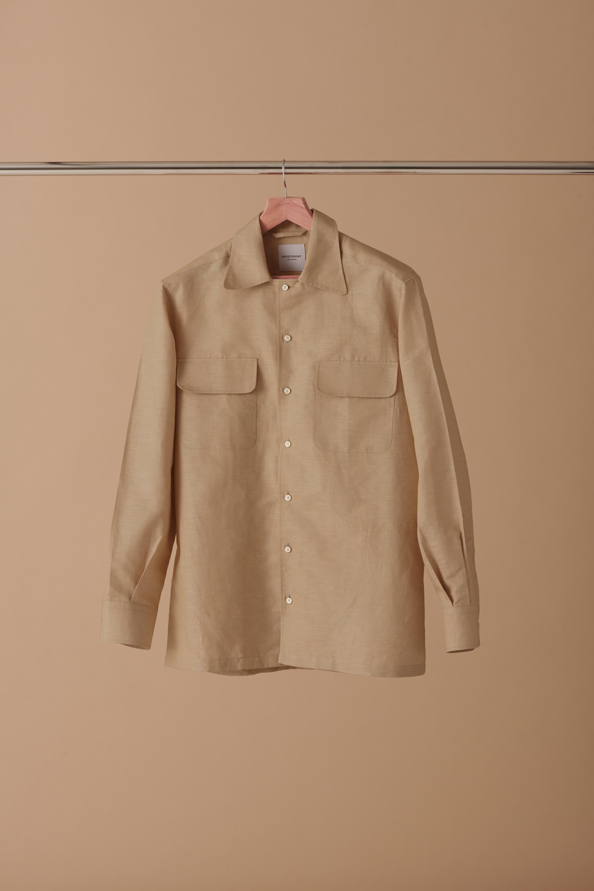 Nocciola linen safari