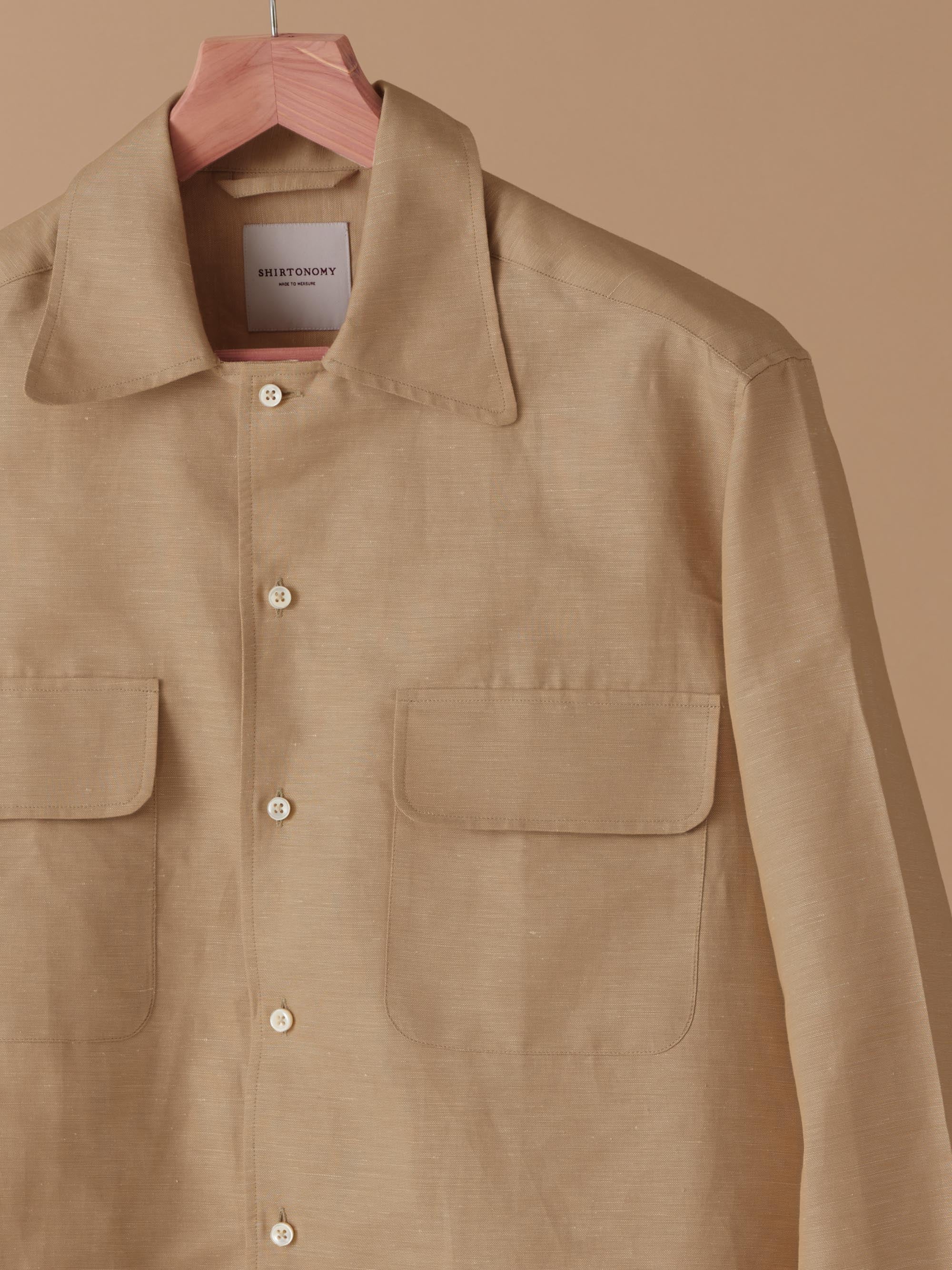 Nocciola linen safari