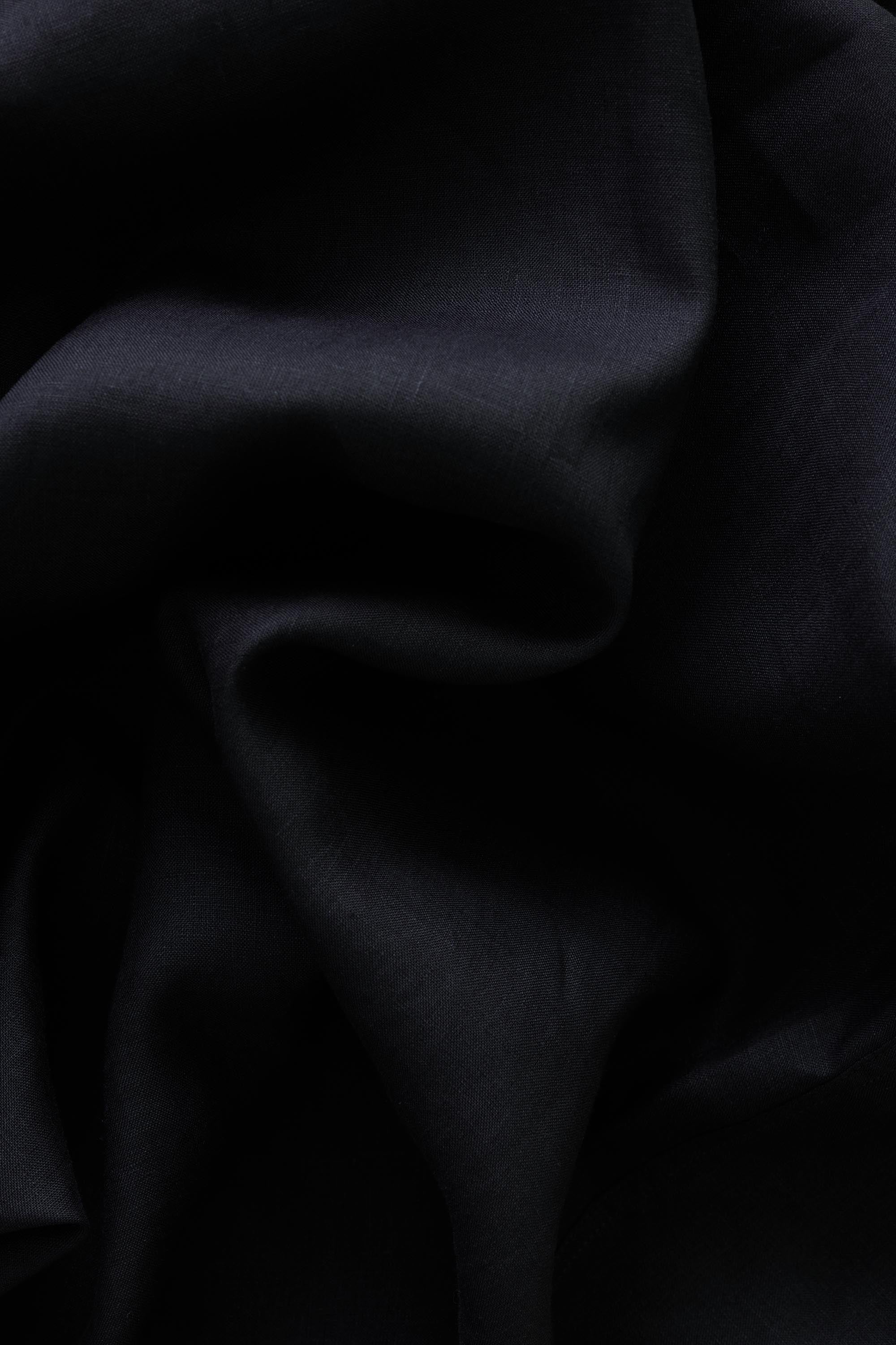 Black linen