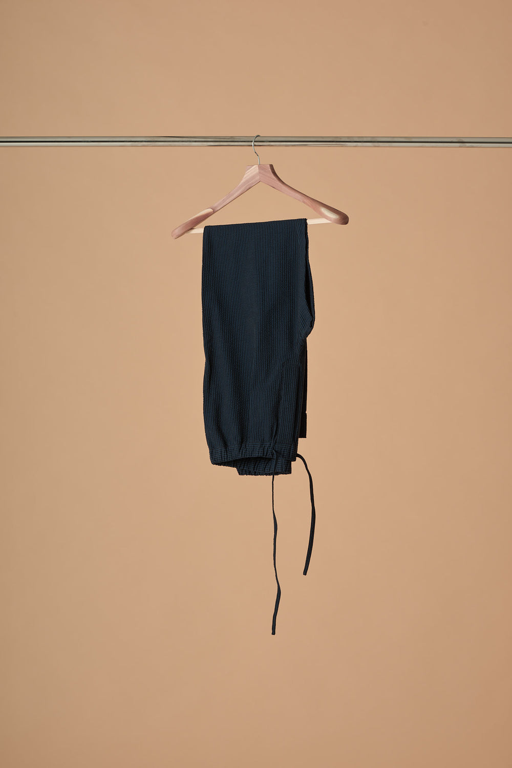 Navy Seersucker Pants