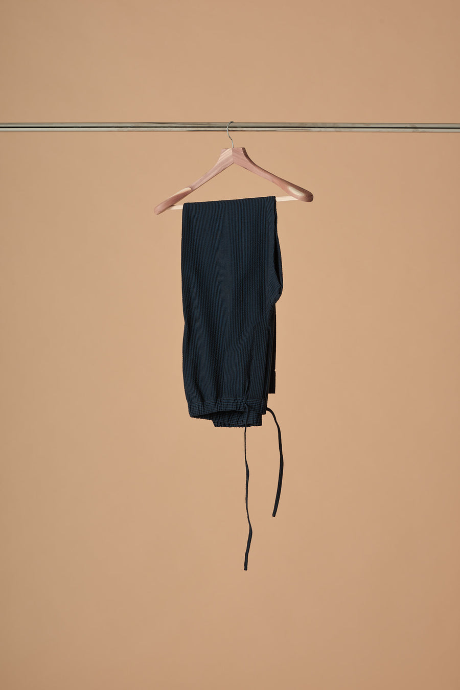 Navy Seersucker Pants