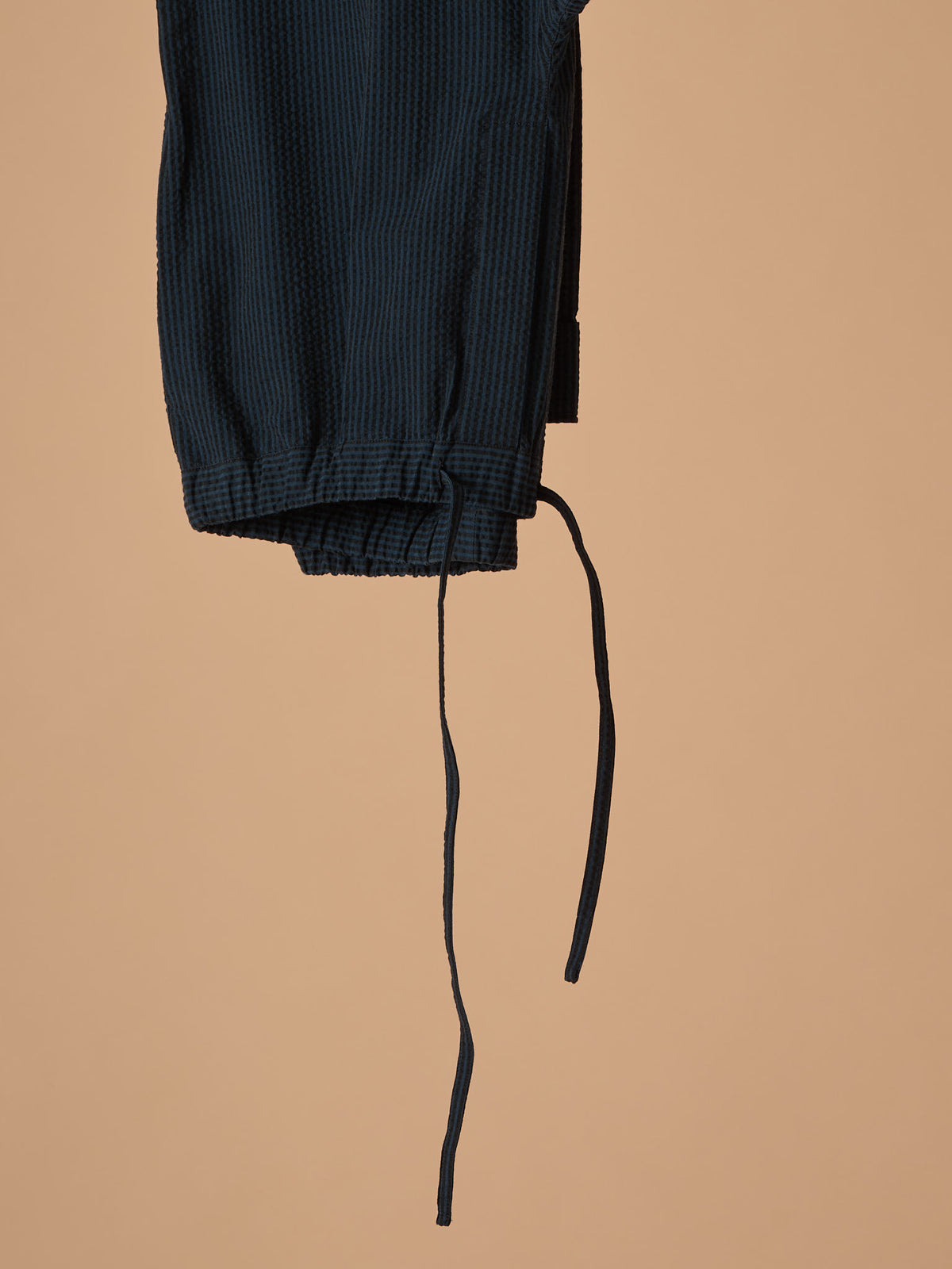Navy Seersucker Pants