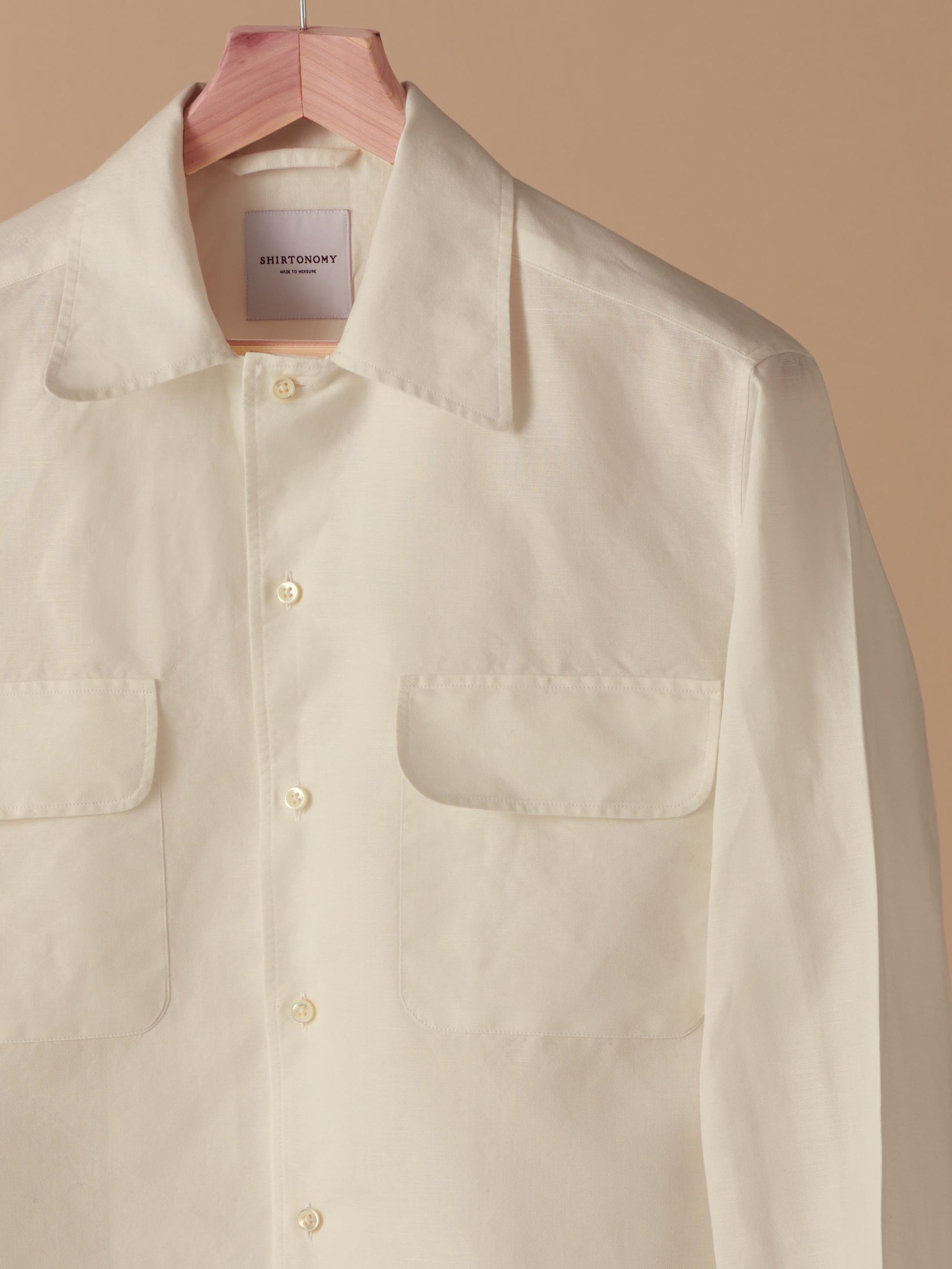 Crema linen safari