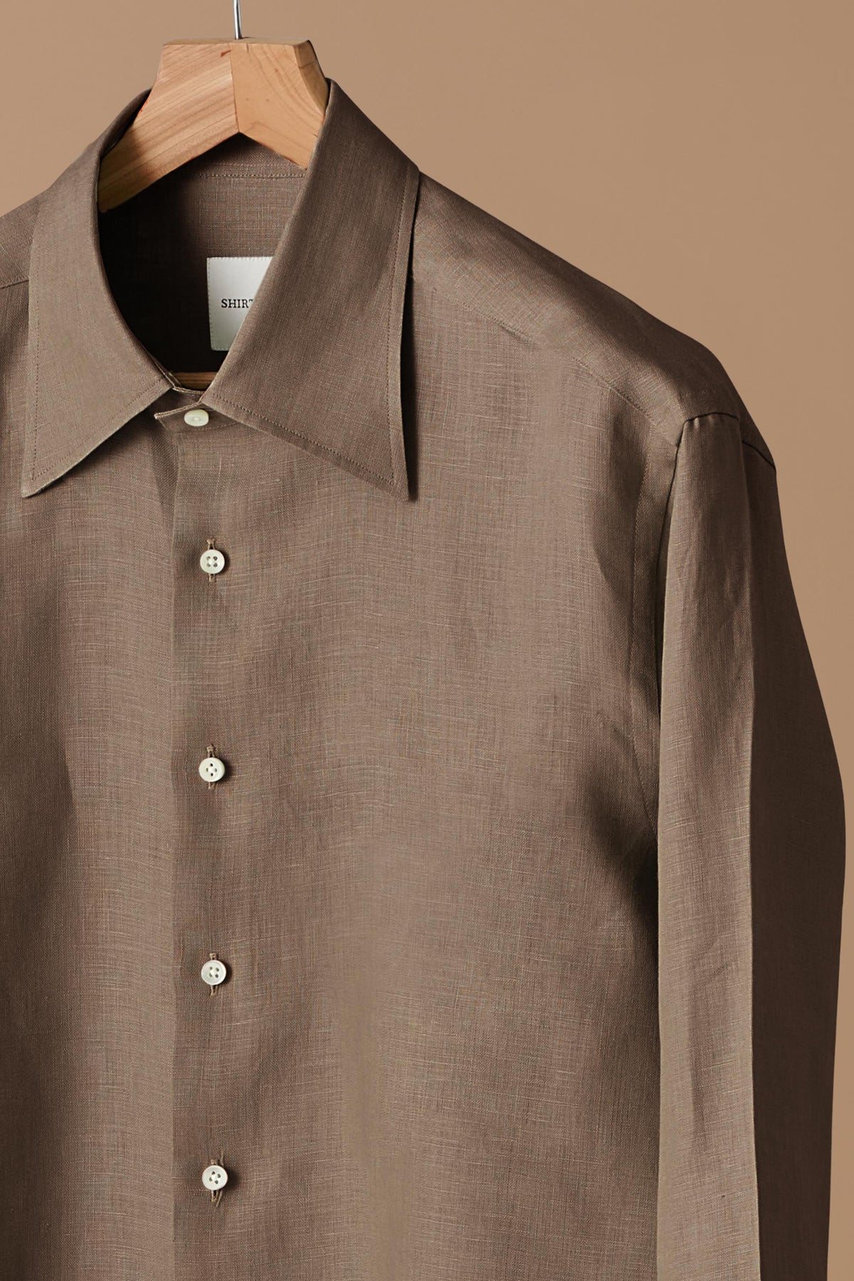 Taupe linen